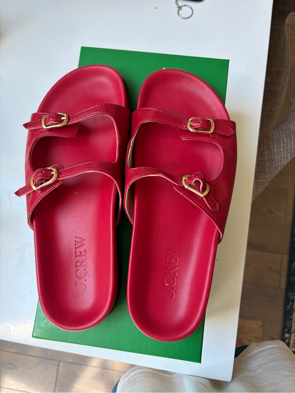 J.Crew Colbie Buckle Sandals in Leather - Picture 2 of 4